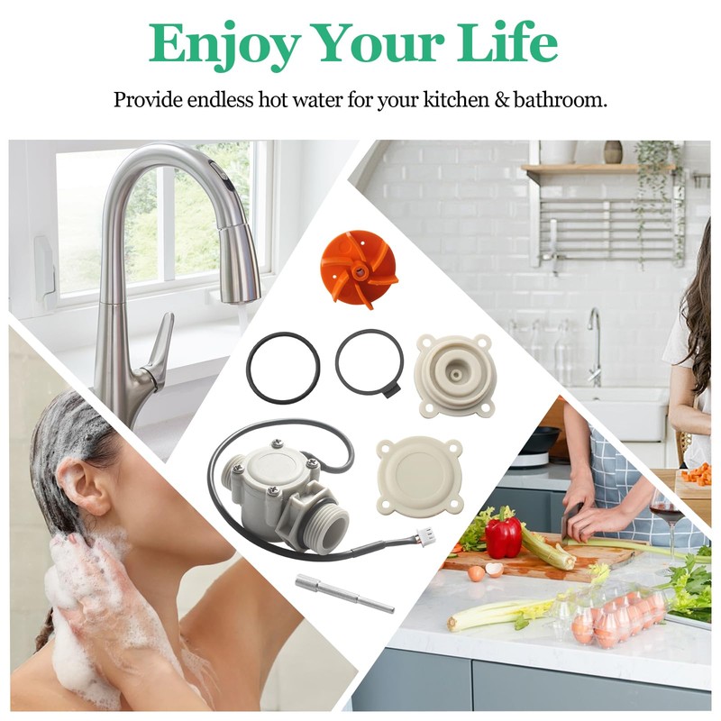 Flow Sensor for EcoSmart Fsa Nfsml & Water Flow Detector