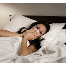 MySmartBuy.com 2 x Cold & Flu Season Pillow Cases – 100% Polyester Pillow Cover Infused with Natural Menthol Eucalyptus Oils to Reduce Nasal Congestion & Improve Sleep - Lasts up to 15 Washes