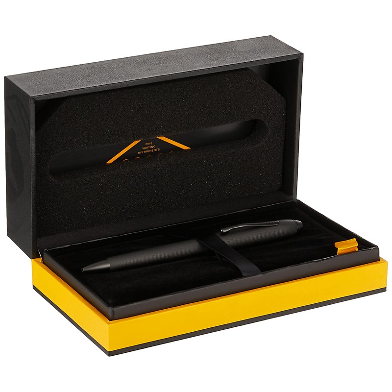 CROSS Townsend Black PVD Micro-knurl Ballpoint Pen