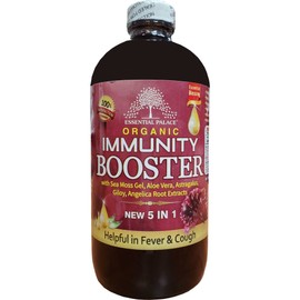 Organic Immunity Booster with SEA Moss Gel,Aloe Vera,Astragalus,GILOY,Angelica Roots EXTRACTS
