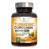 Turmeric Curcumin Con Bioperina (240 Cápsulas) Hecho En Usa Sabor