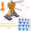 Paintless Car Dent Puller Kit, Dent Removal Kit Tool Car