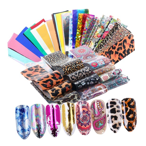 Vaguelly Sky Nail Stickers DIY Manicure Transfer Decals for Eye