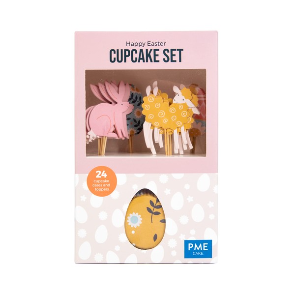 PME Cupcake Set - Happy Easter, Set of 24