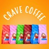Crave Beverages Flavored Ground Coffee Bag, Assorted Variety Pack –