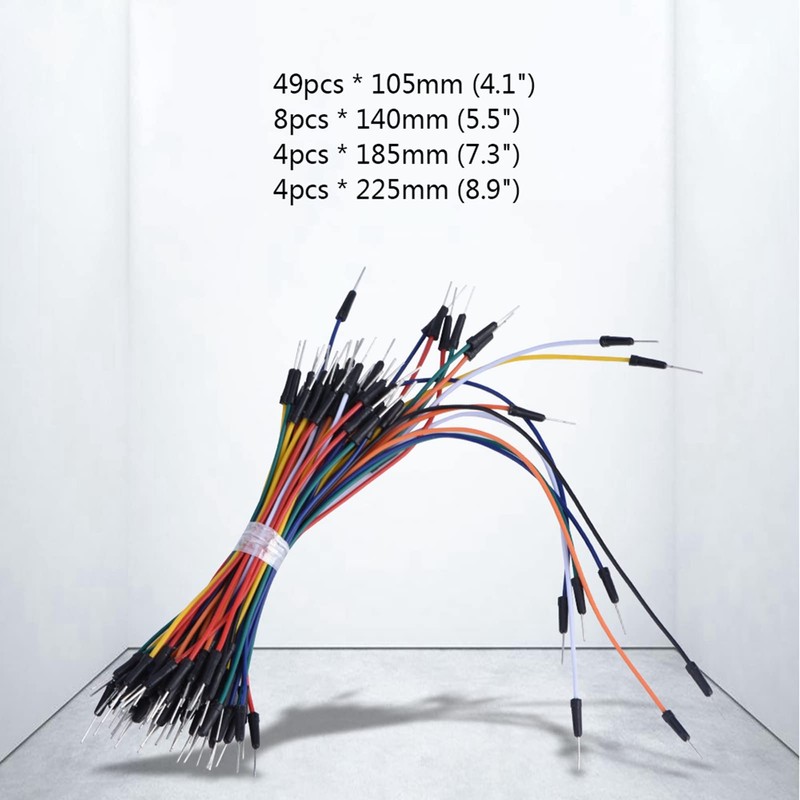 Risegun Jumper Wire Cable Breadboard Jumper Cable Flexible Jumper Wires