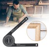 7-inch Miter Saws Protractor Rust Proof Aluminum Alloy Accurate Reading