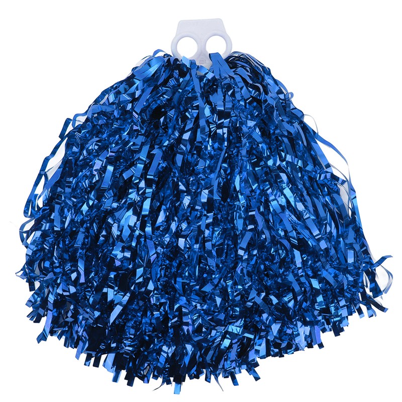 2PCS Cheerleading Pom Poms with Hard Handle Handheld Party Shakers