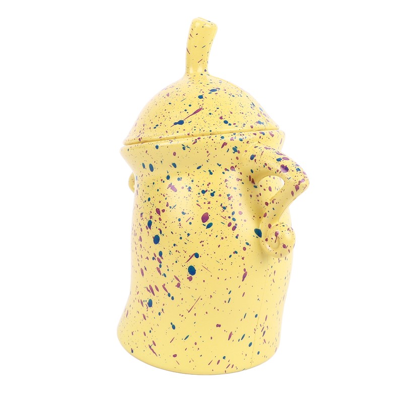 Canister with Attitude Multipurpose Unique Interesting PVC Cute Cafe Jar