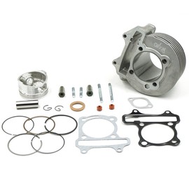 Glixal ATMT1-023 High Performance GY6 61mm 170cc Big Bore Rebuild Cylinder Kit For 152QMI 157QMJ Engine Chinese Scooter Moped ATV