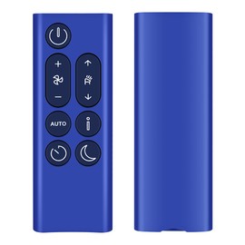 New Replacement BP04 BP03 Fan Remote Control for Dyson BP04 BP03 Air Purifier Prussian Big+Quiet Formaldehyde (Color: Blue)