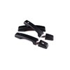 DIYUCAR ABS Plastic Matte Black Car Exterior Door Handle Cover