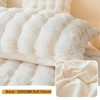 LIFEREVO 2 Pack Fluffy Faux Rabbit Fur Pillow Cases, Luxury