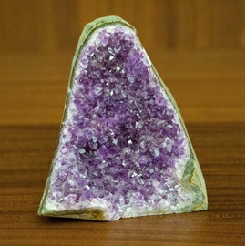 Pachamama Essentials Amethyst Cluster Cut Base from Uruguay, Rose Quartz Rough, Selenite Stick Small, Healing Crystal (3 Pc Set) Premium Grade A, Natural Good Vibes (0.5-1 lb)