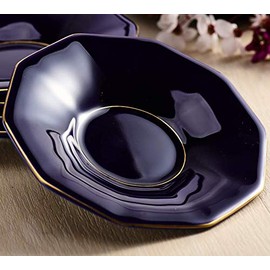 R410-RAA Luri Octagonal Tea Cup Set [Koransha]