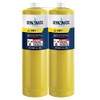 (2) 14.1 oz Bernzomatic Pre-Filled MAP-Pro Gas Torch Style Cylinder