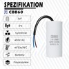 Iruihoo CBB60 450V 3uf 50/60HZ Starter Capacitor, Suppression Capacitor, Microfarad
