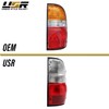 USR DEPO 01-04 Tacoma Tail Lights - JDM Style Red/Clear