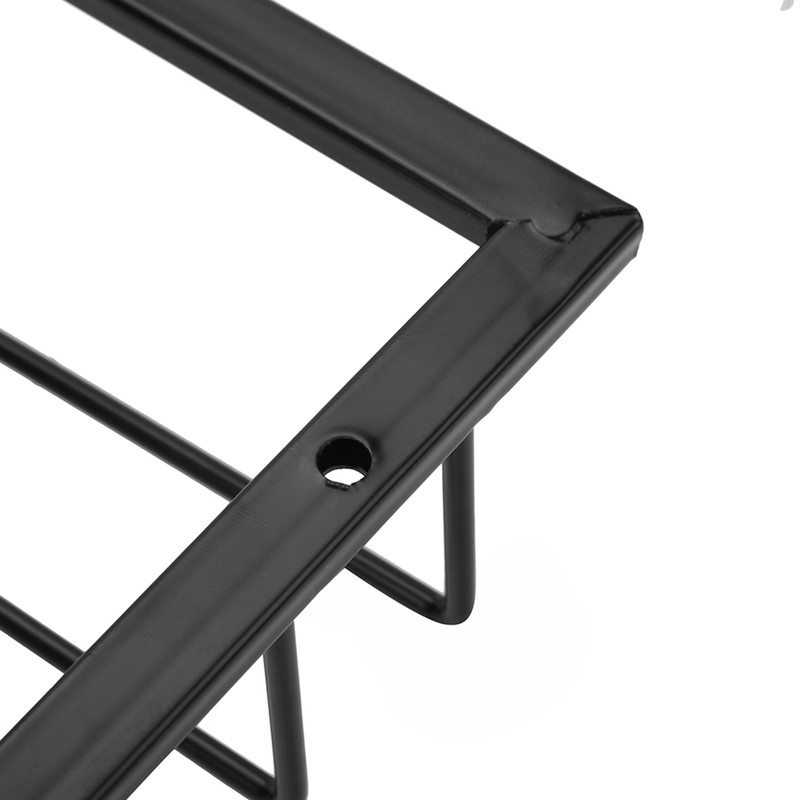 Black Wine Glass Storage Rack Organizer Hanger Holder Kitchen Bar