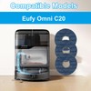 6 Pack Reusable Mop Pads Compatible with Eufy Omni C20