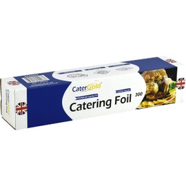 Sterling Ventures Premium Aluminium Catering Kitchen Wrapping Baking Tin Foil (60M x 30cm)