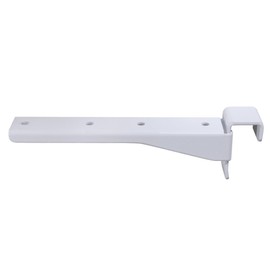Wake Sangyo Walist WAT-034 WALIST Shelf Brackets for 1X4 Materials (2 Pieces) White 7.0 inches (178 mm) DIY Wall Storage Tension Set of 2