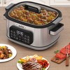 SUNVIVIPRO 12-in-1 Multicooker, 6.5QT Slow Cooker Roaster Oven, Digital Programmable