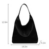 CVANSEN Hobo Bags for Women Soft Vegan Leather Shoulder Tote