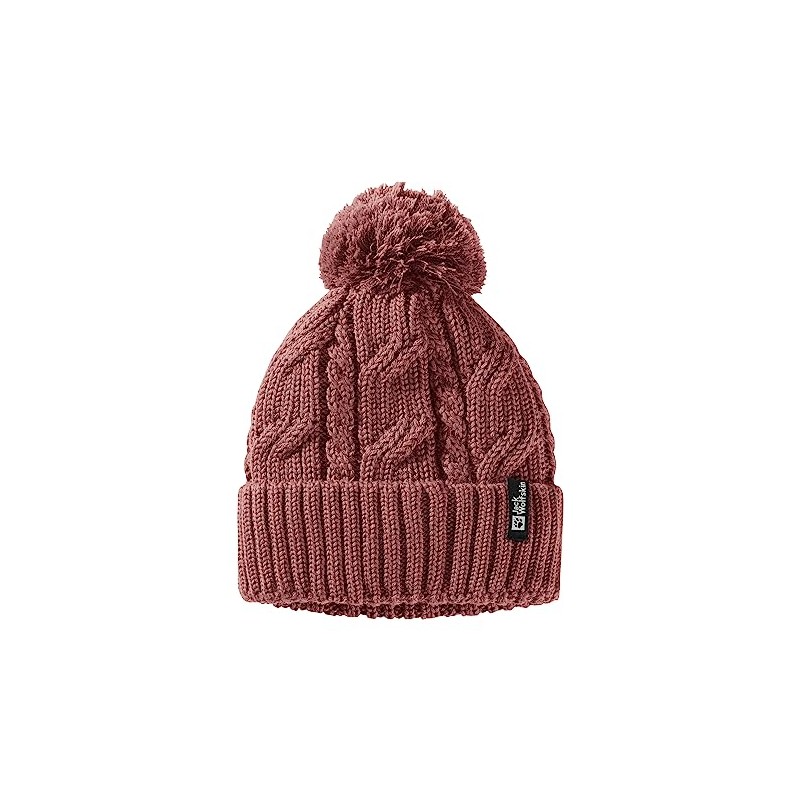 Jack Wolfskin Unisex Pompom Beanie Hat