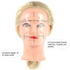 Regla de cejas reutilizable herramienta medición profesional para microblading moldeador