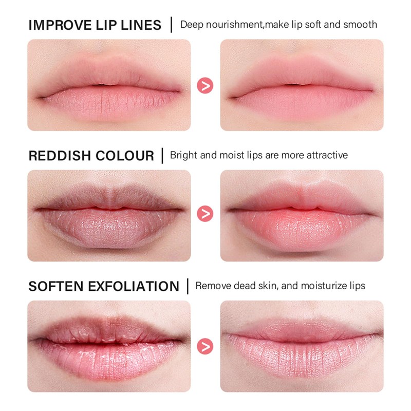 Hydrating Sleeping Lip Mask for Intense Overnight Moisture (Grapefruit)