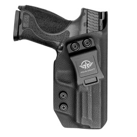 POLE.CRAFT M&P 2.0 9mm Hoster IWB Dermatoglyph KYDEX for Smith & Wesson M&P 9mm M2.0 4"/4.25" Pistol Case - Inside Waistband S&W M&P 9mm 2.0 Accessories - Right Hand