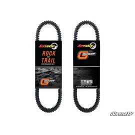 SuperATV Heavy-Duty CVT Drive Belt Compatible with Polaris RZR, World's Best Drive Belt, Stronger Than Stock, 4340 Chromoly Steel, Proprietary Heat Treatment, Increase in Shaft Size, See Fitment