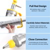Dessert Decorating Syringe, Stainless Steel Dessert Syringe Kit Baking Tools,