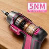 GRENPRO 4V Electric Screwdriver Rechargeable 29pcs, Cordless Screwdriver, USB Small