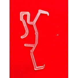 Qty 8. Valance Clip for Wood, Faux Wood, Venetian Blinds (2.5" Clip-4027)