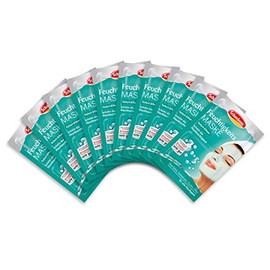 Schaebens Moisturizing Hypoallergenic Mask - with Aloe Vera, Avocado, Cucumber and Urea - for 20 Applications (Pack of 10 x 2 units. 5 ml per unit)- for all skin types
