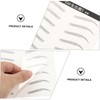 Beavorty 18pcs Waterproof Eyebrow Stickers Temporary Brow for Women Long-lasting