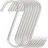 KOHAND 8 Pack 10 Inch S-Shaped Meat Hook, 10MM Thick
