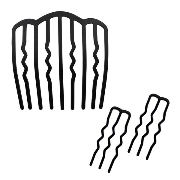 eleZipangu Zipangu Comb: Arrangement 3-Piece Set erezipangu04 (A Set-1: Number of Combs Set of 9)