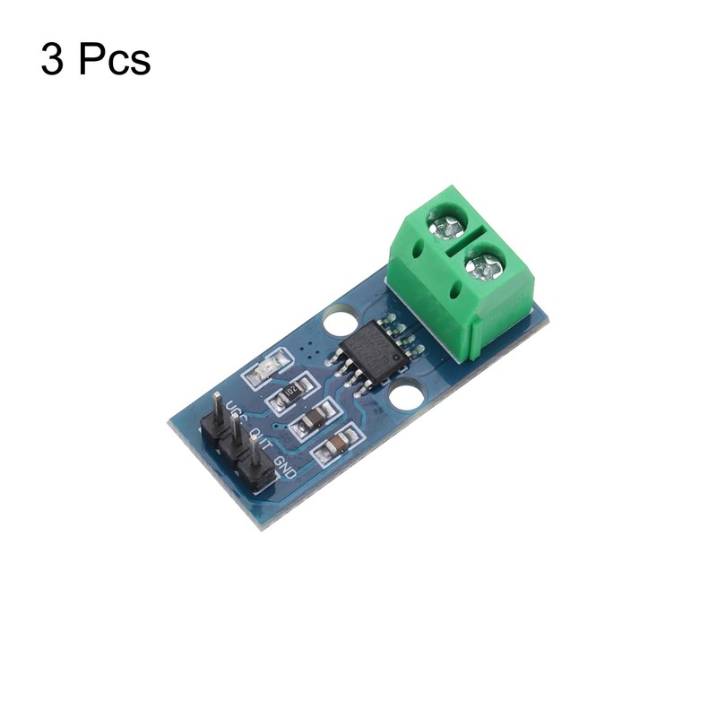 sourcing map 3pcs ACS712 Current Sensor Module 30A Range Hall