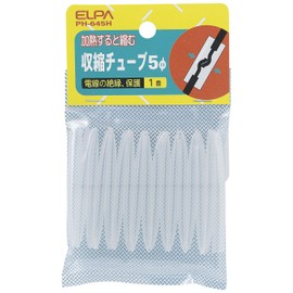 ELPA PH-645H Shrink Tubing Wiring, 0.2 inches (5 mm), 3.3 ft (1 m)