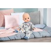Baby Annabell 706824 Romper Blue-to Fit 43cm Dolls-Set Includes Supersoft