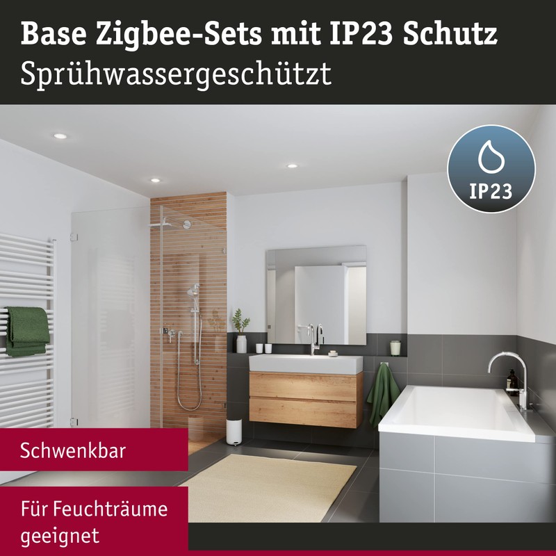 Paulmann 92465 LED Recessed Light Base Smart Home Zigbee Basic