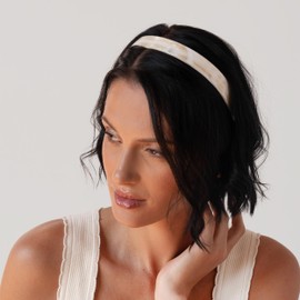 France Luxe 3/4" Headband, Hanky Panky Throwback | Espresso