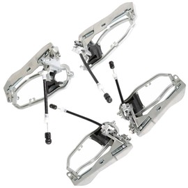 munirater Outside Door Handle Carrier Front Rear Left Right Replacement for E53 X5 2000-2006 51218243615 51218243616 51228243635 51228243636