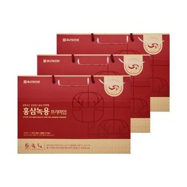 Jongkundang Health 종근당건강 홍삼녹용 프리미엄 50ml 30포 3개/mjc Jongkundang Health Red Ginseng Deer Antler Premium 50ml 30 Packs 3 Units