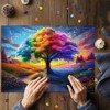Rainbow Tree of Life Puzzles for Adults 1000 Pieces, Colorful