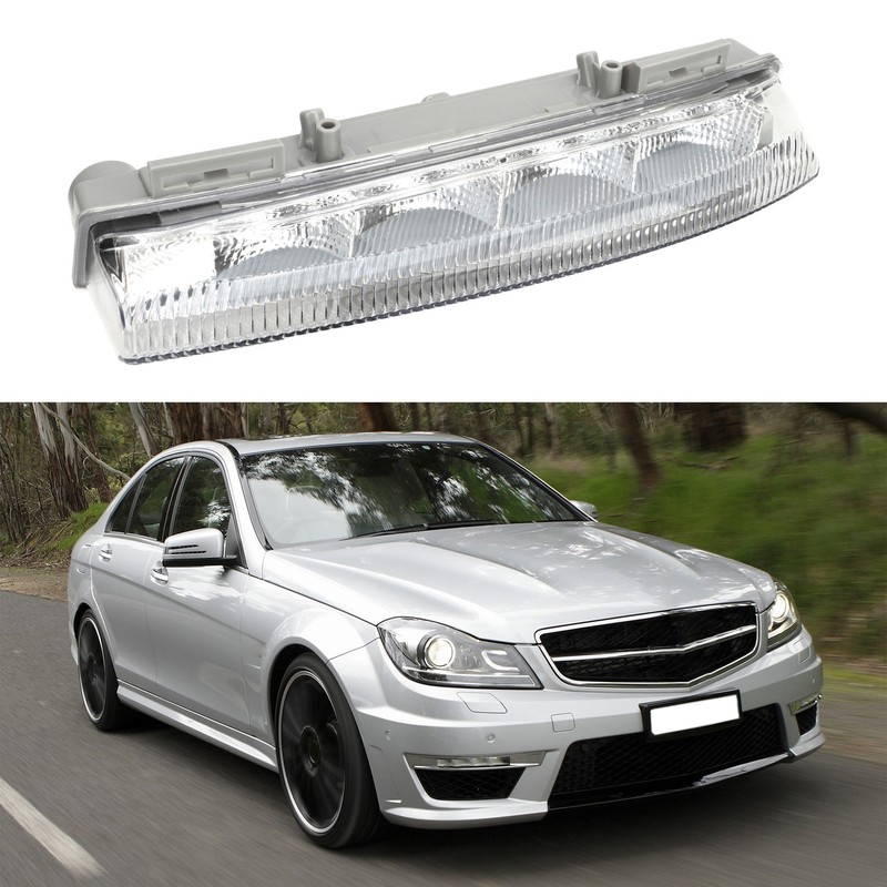 LED Fog Daytime Running Light A2049068900 Replacement for Benz C‑Class