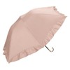 [2024] Wpc. Parasol Folding Umbrella, Light Shielding Dome Parasol, Ruffle,